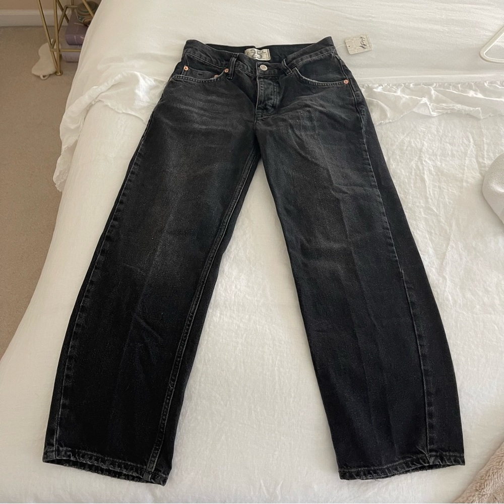 Free People Straight Jeans